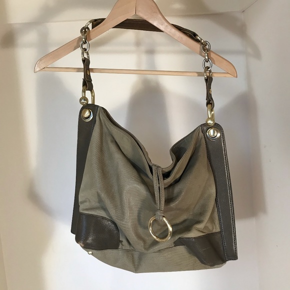 BCBG Olive Leather Bag - Picture 2 of 6
